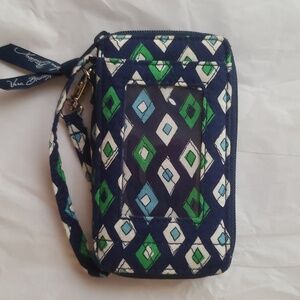 Vera Bradley Mosaic Wristlet.